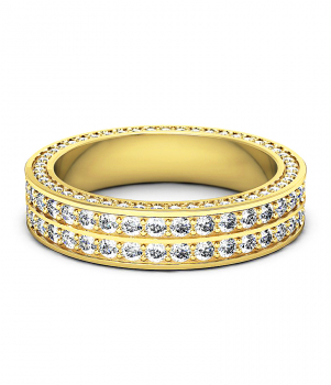 Кольцо с бриллиантами (Мод. 612)